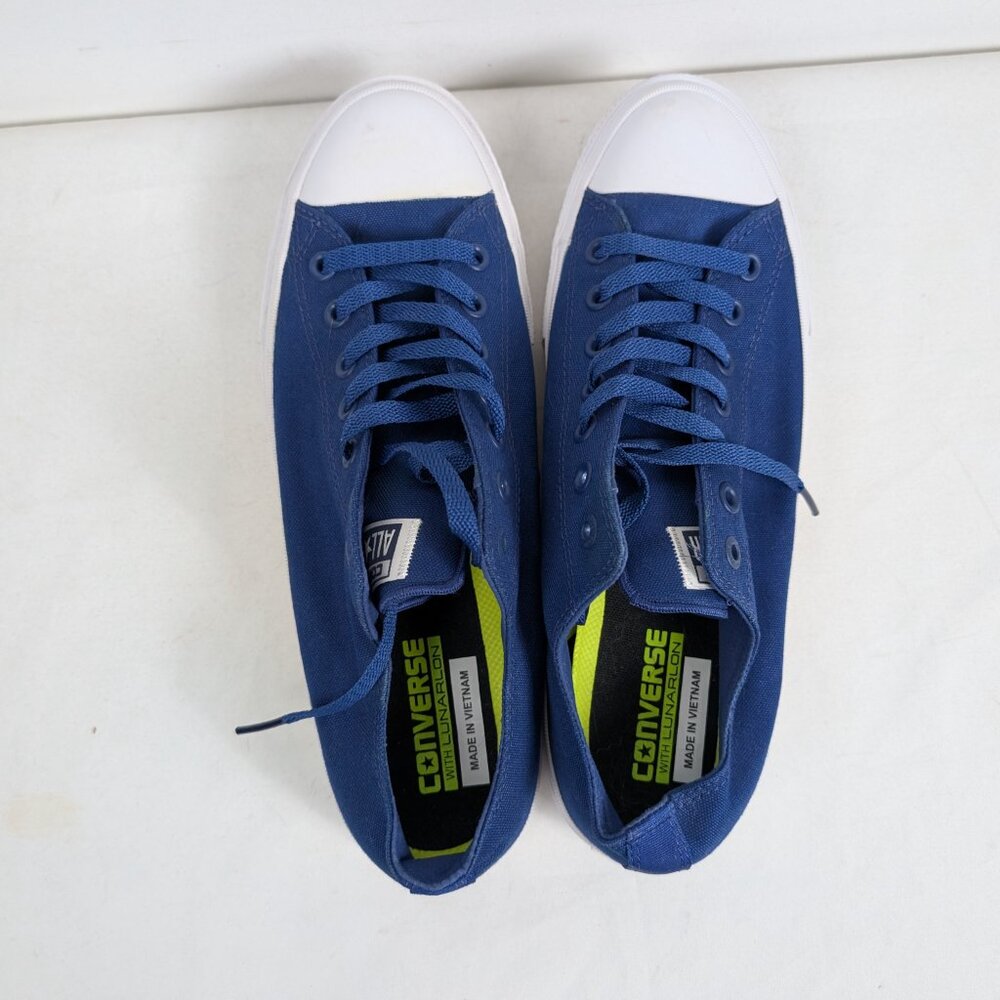 Converse Chuck Taylor II Blue and White Men's 10 NWOT - Picture 6 of 10